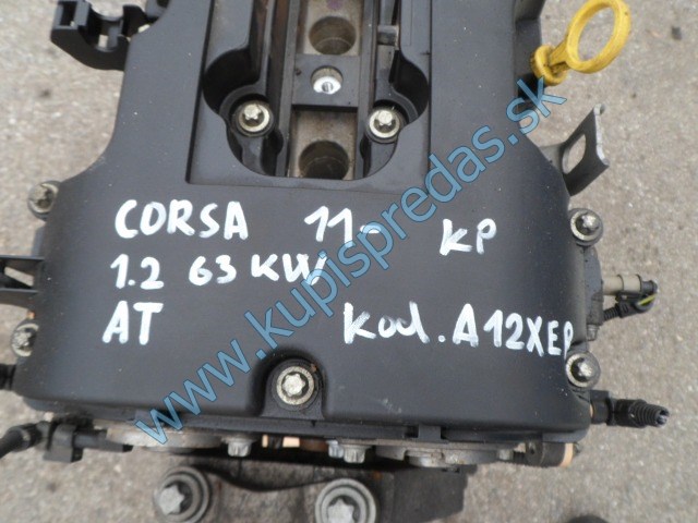 motor na opel corsu D 1,2i lift, kód je A12XER